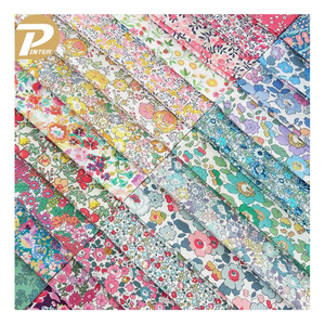 110gsm Tùy Chỉnh In Hoa Phổ Biến Thiết Kế 100% Tự Do London Bông Vải Cho Ăn Mặc - Product Image 4