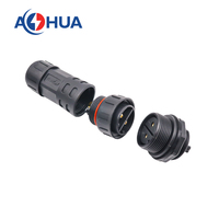 M29 2 ~ 4Pin prise électrique M29 300V 35A fil connecteur vis fixation LED Signal d'alimentation câble connecteur IP68 LED prise étanche