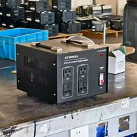 Transformateur élévateur/abaisseur robuste 1000VA 220V/110V pour appareils électroménagers et équipements de bureau
