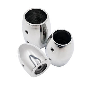 Accessoires de quincaillerie marine en acier inoxydable 316, base de mât de 90 degrés, pour garde-corps, accessoires de yacht, vente directe d'usine - Product Image 4