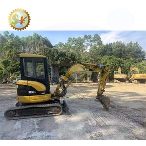 Mini excavatrice Caterpillar CAT303CCR excavatrice utilisée par chenille Cat303.5 304 305.5 306 307 308 petite pelle hydraulique pour la vente bon marché - Product Image 1