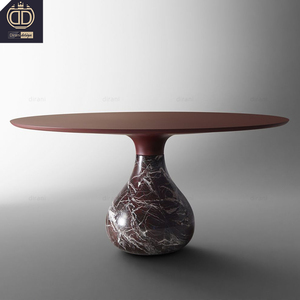 Table <span class=keywords><strong>à</strong></span> <span class=keywords><strong>manger</strong></span> ronde de luxe <span class=keywords><strong>moderne</strong></span> de conception italienne nouvelle, Gray Designer Aqua <span class=keywords><strong>Roche</strong></span> <span class=keywords><strong>Bobois</strong></span> - Product Image 5