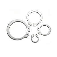 ASME B8M A2-70 A2-80 ST 304 SS 316 Anneaux de retenue extérieurs en acier inoxydable de type A pour arbre 471