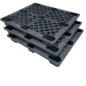 plastic euro reversible grid pallet price cheap china supplier customize size whole hdpe heavy duty double sides mixed for sale