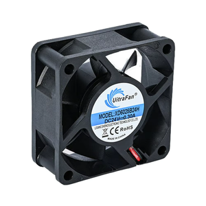 यूटरायन रेस्तरां इलेक्ट्रिक मिनी एक्सियल डीसी मूक दीवार-माउंटेड कूलिंग फैन 60x60x25 12v/24v ओएम डी वेंटिलेशन प्रशंसकों 1 वर्ष - Product Image 1