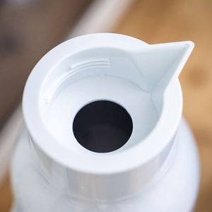 Termo de vacío de acero inoxidable de gran capacidad, doble pared interior de 1l, 304, para té, con mango - Product Image 3