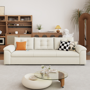 Sofá extensible retráctil de tela, sofá <span class=keywords><strong>cama</strong></span>, pequeño apartamento, extraíble, sala de estar, multifuncional, individual, plegable, <span class=keywords><strong>Puff</strong></span> - Product Image 3