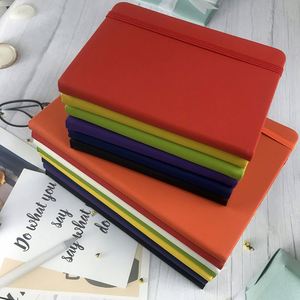 Recycled Sublimation Embossed Logo <b>Diary</b> Craft Fabric Linen PU Leather <b>A4</b> A5 B6 Slim Custom Journal School Hardcover Notebook - Product Image 5