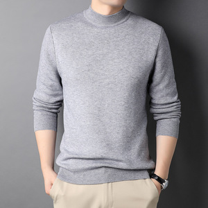 <strong>Men</strong> <strong>Sweaters</strong> Crew Neck Solid Knitted <strong>Sweater</strong> Winter Quality Clothing <strong>Men</strong> <strong>Warm</strong> Long Sleeve Clothes Pullover <strong>Men's</strong> <strong>Sweaters</strong> - Product Image 3