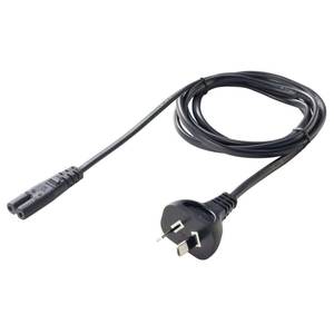 Câble d'alimentation Sunny Iec320 C7 1,8 m 10 A 250 V isolé en PVC pour appareils électroménagers - Product Image 1