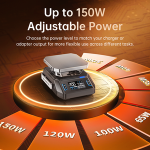 HT-P1 มินิฮอตเพลท 150W PD3.1/3.0 Type-C 3C เครื่องทำความร้อนอุณหภูมิคงที่ สถานีเตรียมงานซ่อมอุปกรณ์อิเล็กทรอนิกส์ SMD - Product Image 1