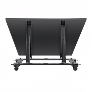 GW-1 ổn định giai đoạn teleprompter 32-75 inch khung TV có thể điều chỉnh TV giỏ hàng đứng với <span class=keywords><strong>tripod</strong></span> - Product Image 3