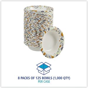BWKDEER12BOWL-Deerfield - Tazones de Papel Impresos, Vajilla para Fiestas y Decoraciones de Mesa - Product Image 3
