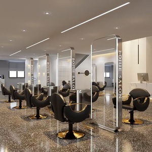 Tường Gắn Gương Đôi Bên <span class=keywords><strong>Salon</strong></span> Gương Trạm Đơn Bên Gương QZ-62BX - Product Image 3