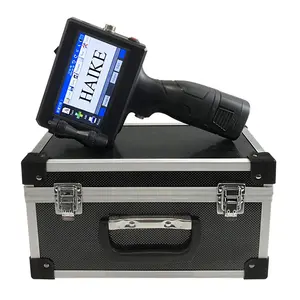 Portable Handheld Inkjet Printer Barcode QR Glass Bottle Expiry Batch Date Code Printing Machine