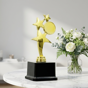 Plastic Trophy for Cricket, <b>Football</b>, Volleyball and Tournament Winners with Attractive Design and Strong Base. - Product Image 1
