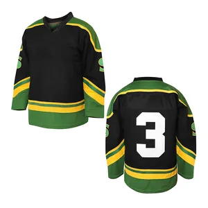 Custom Design Embroidery Logo Sublimated Ice Hockey Jerseys Custom Reversible Hockey Jerseys