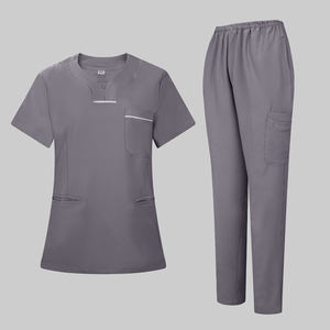 ชุดสครับสำหรับผ่าตัดสำหรับแพทย์และพยาบาลชายและหญิงแยกเป็นชุด - Product Image 1