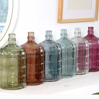 Carboy en verre de 1 gallon, 3 gallons, 5 gallons, 6 Gal, pour brassage et fabrication du vin à domicile, carafe de fermentation du vin en verre, vente en gros