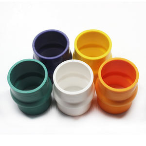 Tuyau en silicone coloré et blanc lait de qualité alimentaire avec <span class=keywords><strong>service</strong></span> de traitement de coupe personnalisé de tresse de fibre - Product Image 5