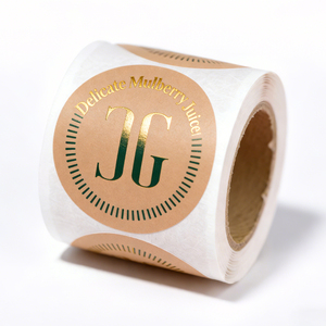 Custom Self-Adhesive Waterproof Thank You Stickers for <b>Gifts</b> Printed Packaging <b>Label</b> Tag Food packaging vinyl sticker - Product Image 5