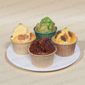 Maqueta Realista de Muffin/Cupcake, Comida Falsa para Programas de TV, Exhibiciones Teatrales, Decoración de Panadería, Fotografía - Product Image 2