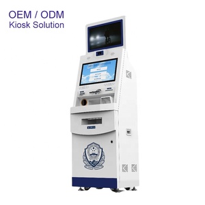Terminal des <span class=keywords><strong>affaires</strong></span> gouvernementales à double écran de 21.5 pouces Kiosque d'enregistrement en libre-service Kiosque de paiement Accepteur d'espèces - Product Image 5