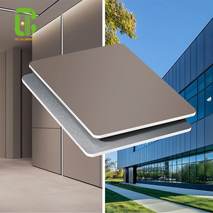 Panneau Composite en <span class=keywords><strong>Aluminium</strong></span> Résistant au Feu <span class=keywords><strong>de</strong></span> Grade A2/B1 pour Hôpital, Revêtement Mural Extérieur PVDF <span class=keywords><strong>de</strong></span> 4 mm, Façade ACP/ACM - Product Image 1