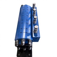 Diviseur de débit synchrone hydraulique industriel de précision en fonte 2/4/6 voies pour moteur haute pression