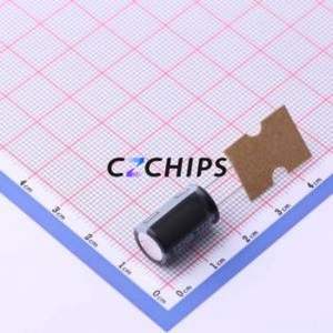 Condensateur électrolytique en aluminium à montage traversant 400PX10MEFCT810X16, D10xL16mm 10uF 20% 400V 64mA-120Hz - Product Image 2