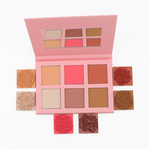 OCHAIN meilleure qualité contrôle de l'huile poudre bronzante Vegan poudre pressée Contour Blush surligneur Palette - Product Image 1