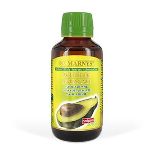Olio di avocado puro al 100% Marnys 100ml, olio di avocado naturale spremuto a freddo per cucinare, infornare e preparare bevande - Product Image 1