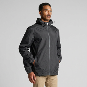 Chaqueta Impermeable Acolchada Transpirable y Ecológica para Hombre, sin Capucha, Color Sólido, Cierre de Cremallera, Exterior de Poliéster, para Primavera - Product Image 6