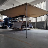 Tenda Camping Premium Overland Model Sayap Kelelawar, Tahan Air, Bahan Oxford, Rangka Aluminium Alloy, Lapis Ganda, Proteksi UV