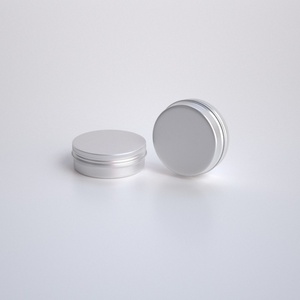 Boîtes rondes en aluminium de 25 ml (8,3 g) pour baume à lèvres et emballages cosmétiques, avec couvercles à vis, pour faux cils et huiles essentielles - Product Image 3