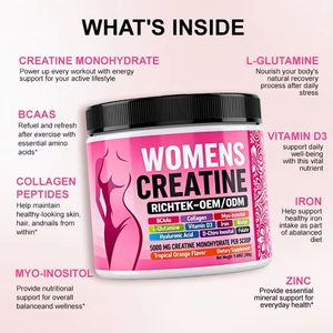 الأكثر مبيعًا للمكونات الغذائية الرياضية مسحوق الكرياتين من الدرجة الأولى الكل في تركيبة واحدة - Product Image 3