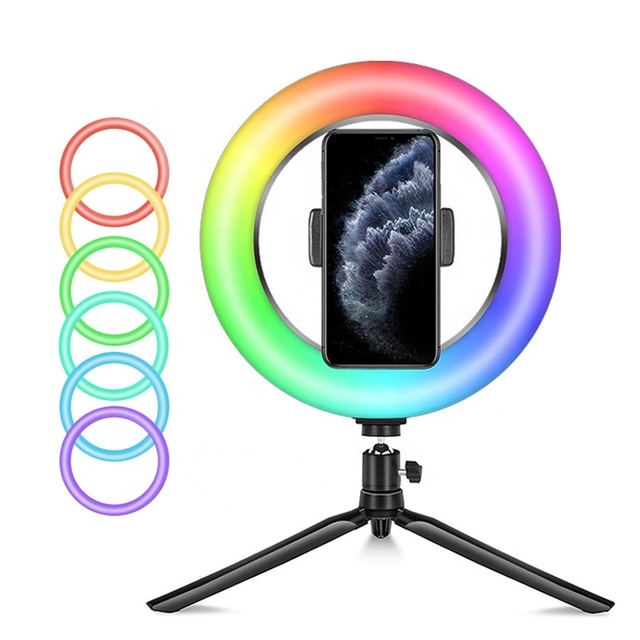 Hot Selling Led Ring Light 10 Inch Professional Live Show Led Ring Light 26cm Photographic Filling Light for Vlogging