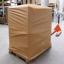 Film étirable en papier écologique pour palettes |   Rouleau de film d'emballage en papier kraft |   Emballage de Palette en Alternative au Plastique - Product Image 4