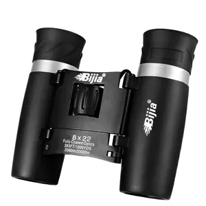 BIJIA High-power High-definition waterproof hunting and travel 8x22 Folding the binoculars for sale