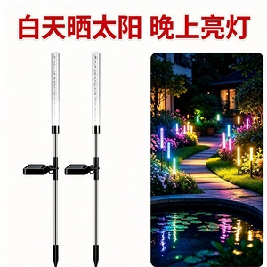 ไฟอะคริลิคทรงฟองอากาศ RGB พลังงานแสงอาทิตย์ สำหรับตกแต่งสวน ทางเดิน และภูมิทัศน์กลางแจ้ง - Product Image 5