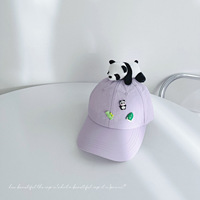 BOTTCOOLA alta calidad al por mayor algodón Panda niños sombrero de béisbol primavera y otoño lindo niño y niñas bebé pato lengua sombrero