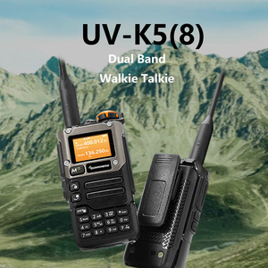 Walkie Talkie popular celebridad <span class=keywords><strong>Internet</strong></span> UVK5(8) Radio bidireccional portátil inalámbrica de largo alcance Quansheng UVK6 NOAA - Product Image 2