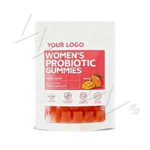 Gommes probiotiques haute puissance pour femmes avec extrait probiotique pour l'équilibre de la santé féminine et le métabolisme - Product Image 1