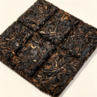 Ladrillos de Chocolate Pu'er de Árbol Antiguo de la Montaña Bulang 2021, 500g, 10 Piezas, Set de Regalo de Pu Erh Shu Fermentado Tradicional