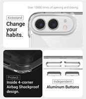 Coque transparente rigide en PC de 2,5 mm pour iPhone Duo 18 Fold, compatible avec iPhone 18 Pro Max, 17 Air, 16E, 15 – Coque arrière transparente