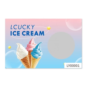 Wholesale Scratch Off Raffle Card Personalized <strong>Custom</strong> Printing Different Prizes Scratch And Win - Product Image 4