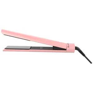 New Trend Factory Dual Voltage Flat Iron 2 In 1 Titanium Hair Straightener And Curler Set