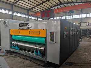 高速自動4色インク印刷ダイカッティングマシンフルセットカートン機械設備スポット配送 - Product Image 4