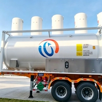 Réservoir de CO2 de qualité médicale ISO avec réservoir intérieur en acier inoxydable Herose pour UN1977, UN1073, UN1951, UN2187, UN2201