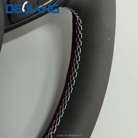Volant sport en cuir pleine fleur M-Sport pour modèles BMW F30 F10 F21 F22 F15 F16 F45 F32 F33 E70 E90 – Fourniture d'usine personnalisée